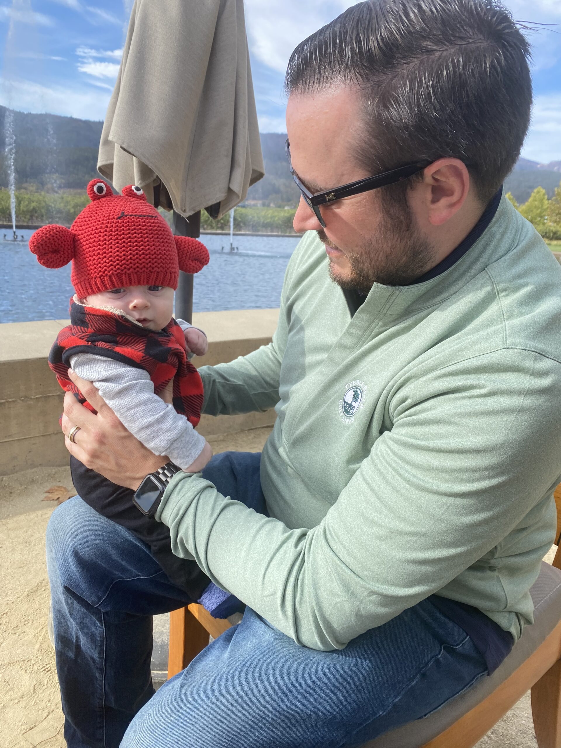 Napa Family Friendly Wineries with a baby