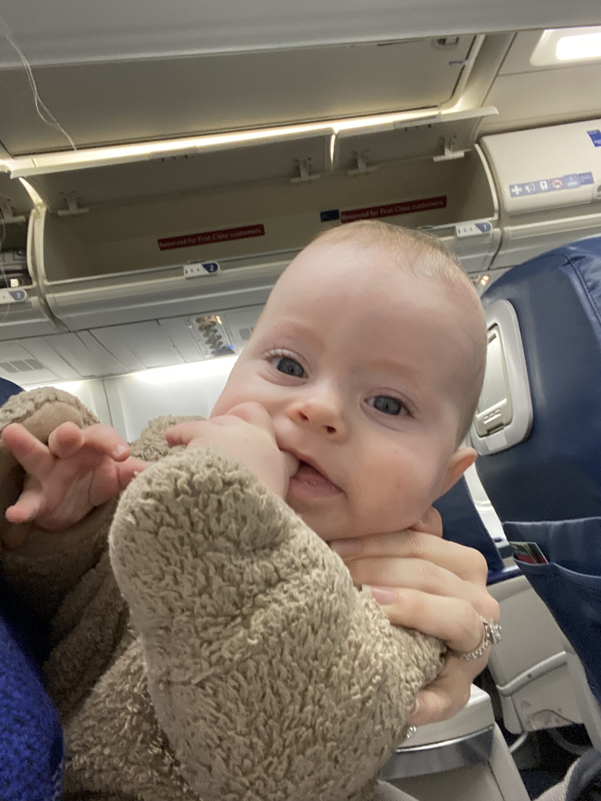 flying with a 6 month old