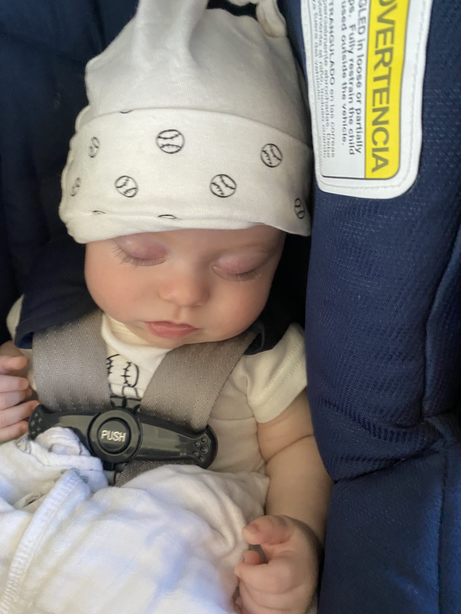 Road trip with an infant: naps
